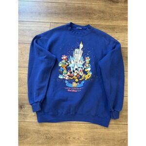 Walt Disney World Parks 30th Anniversary Crewneck Sweatshirt Adult Size Large